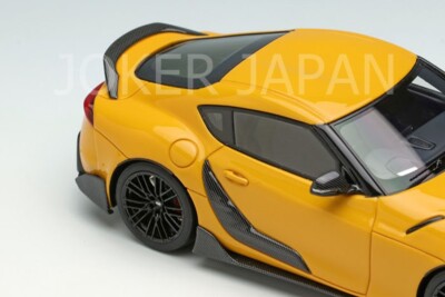 Make Up EIDOLON 1/43 TOYOTA GR SUPRA 2019 TRD Package Yellow