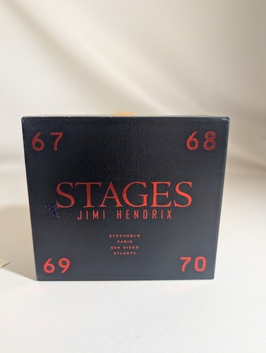 JIMI HENDRIX Stages JAPAN 4CD BOX SET POCP-2161~4 w/ OBI + JPN BOOKLET - Picture 2 of 5