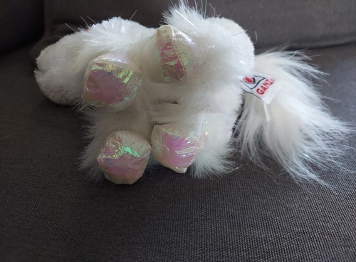 Ganz Lil Kinz 5” Unicorn White Sparkle Plush Stuffed Animal Toy No Code - Picture 4 of 5