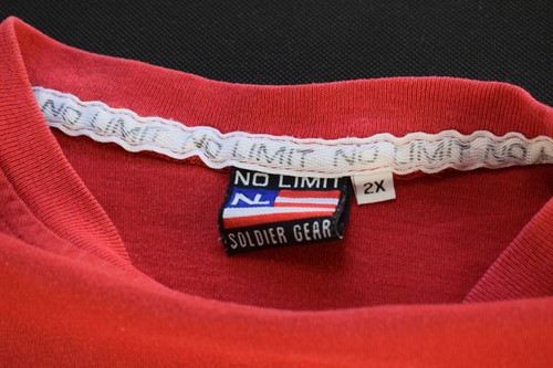 NO LIMIT Soldiers T-Shirt Vintage VTG Hip Hop Rap Raptee Records Tank Guns XXL - Bild 5 von 6