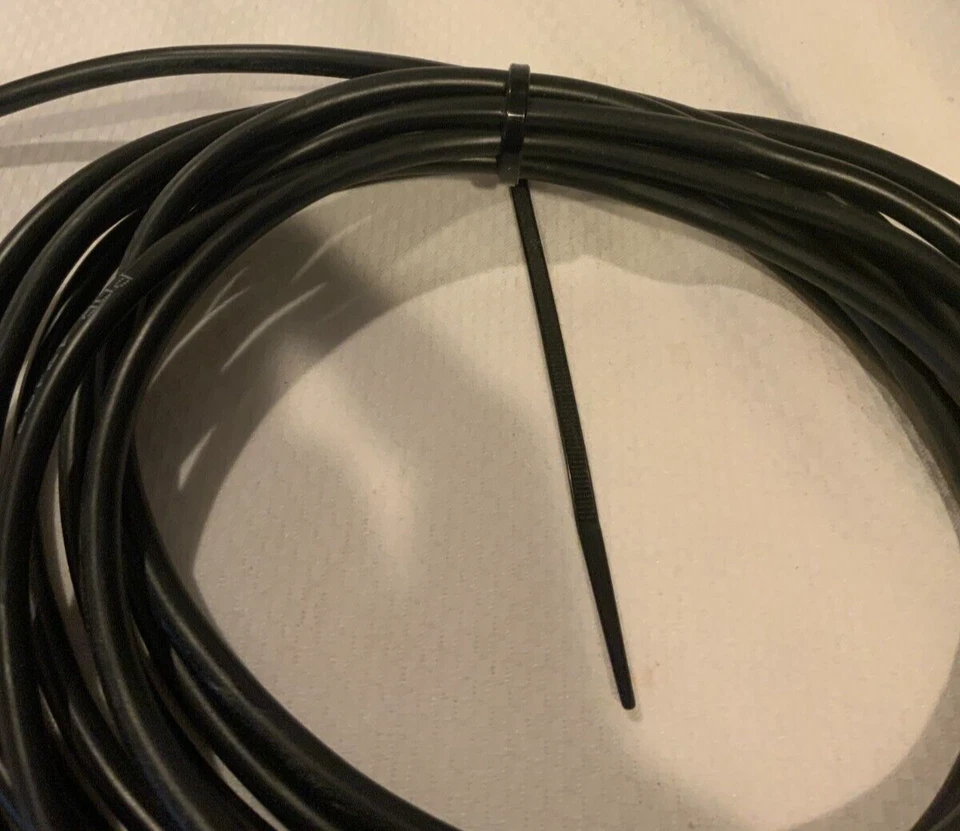 Ring Terminal Cable Assembly Black Lug‑to‑Lug , POR 47497 - Image 3 of 4