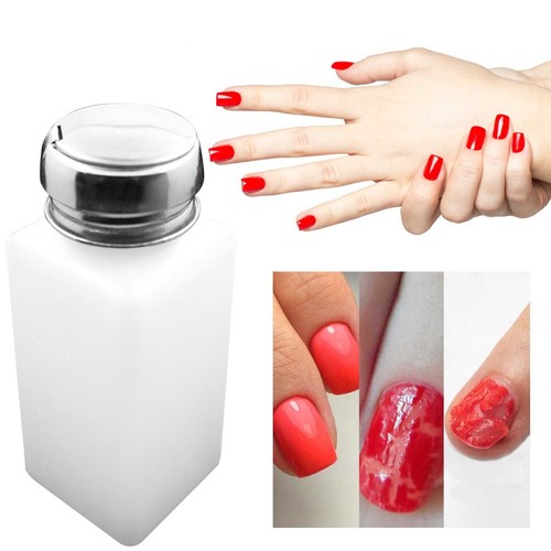 Pump Dispenser Bottle For Nail Polish Remover Push Down Empty Plastic Makeup | eBay Pump Dispenser Bottle For Nail Polish Remover Push Down Empty Plastic Makeup | eBay