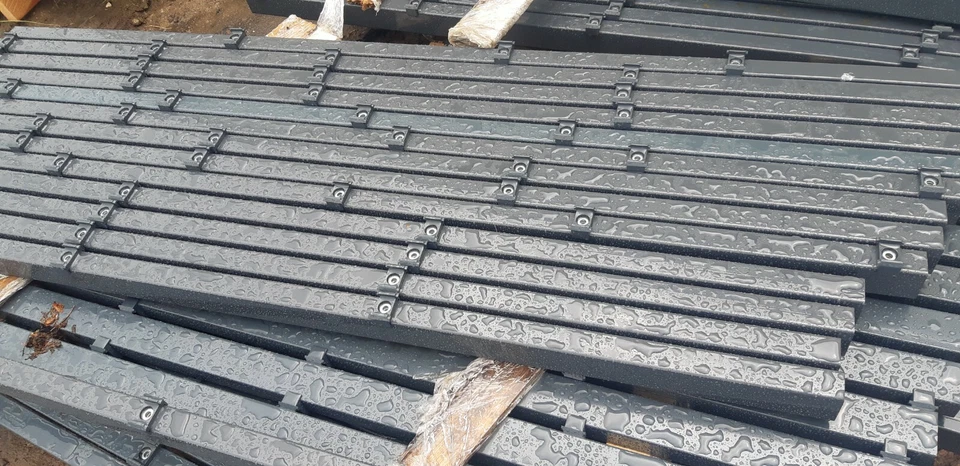 Doppelstabmattenzaun  L: 15M  H: 120cm stabstärke 6/5/6  - Bild 3 von 4