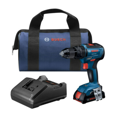#ad #ad Bosch GSB18V 490B12 18V EC Brushless 1 2 Inch Hammer Drill or Driver Kit $86.99