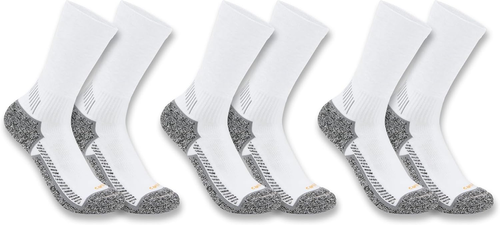 Carhartt Men'S Force Performance Work Socks 3 Pair Pack - Picture 11 of 12