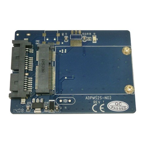 1.8 inch Micro SATA to mSATA Adapter mSATA to 16pin Micro SATA Converter card - Picture 4 of 4