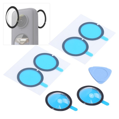 PULUZ Lens Protective Cover Lens Protector Guards for Insta360 ONE X2 Panoramic