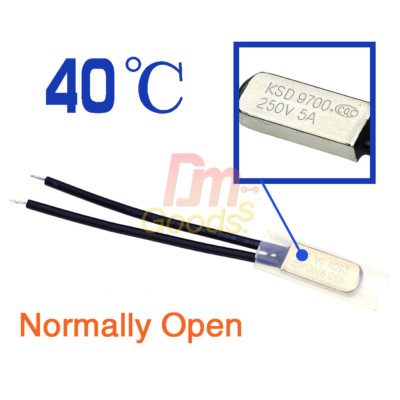 KSD9700 Temperature Switch Thermostat Thermal Protector Closed /& Open Sc