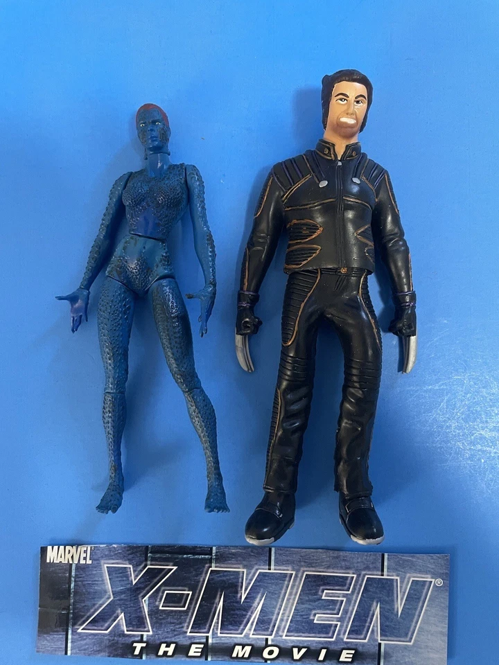 FIGURA DE ACCIÓN TOYBIZ X-MEN LA PELÍCULA MÍSTICA CORTE SUPERIOR MARVEL NUEVA SUELTA 2000. Foto 3 de 4