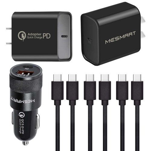 For Samsung Galaxy A16 5G S24 Ultra A55 Fast PD Wall Car Charger Type-C Cable - Picture 38 of 53