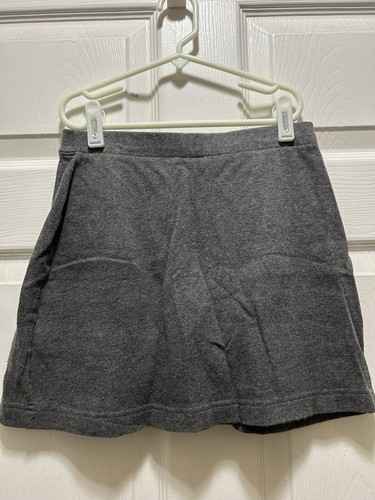 Lands End Kids Gray Skort Girls Size 8 - Picture 2 of 3
