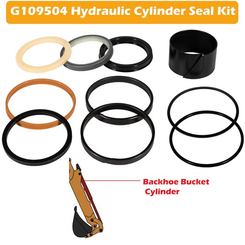 Whole Machine Seal Kit for Case 580SE 580 Super E Hydraulic Cylinders Backhoe - Picture 14 of 23