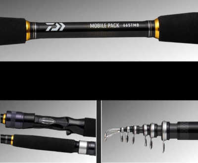 Daiwa Travel Mobile Lure Fishing Telescopic Spinning Rod 22