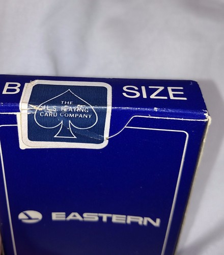 NUNCA ABIERTO Vintage EASTERN Airlines Jugar Cartas Tamaño Puente Mazo EE. UU. Sello Años 70 - Imagen 2 de 7