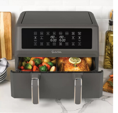 Sur La Table Digitale Luftfritteuse Doppelkorb 10,4 l