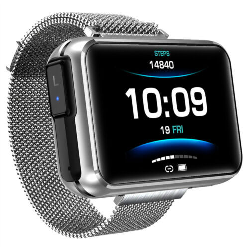 Smart Watch Bluetooth Grande Schermo Telefono Lettore Musica Fitness Frequenza Cuore Tracker - Foto 17 di 17