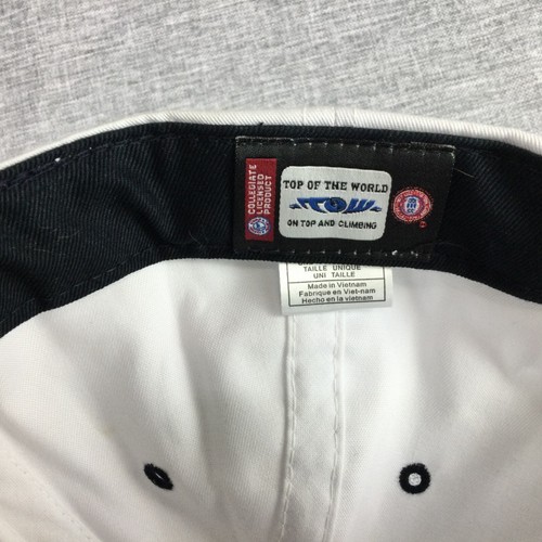 Gorra de béisbol UVA Top Of the World blanca Virginia Cavaliers sable con correa - Imagen 9 de 10