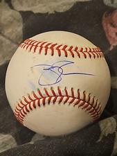Tyson Ross signed GAME USED baseball autographed romlb official auto mlb