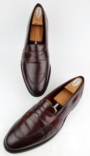 Allen Edmonds Westchester Full Strap Loafers / Burgundy Shell Cordovan / 13 D - Picture 3 of 15