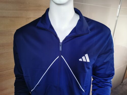 Adidas Traje De Entrenamiento JI8861 Nuevo Talla L/L Azul Oscuro Blanco - Imagen 4 de 10