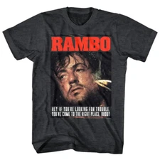 Rambo If You Are Looking For Trouble Men's T Shirt