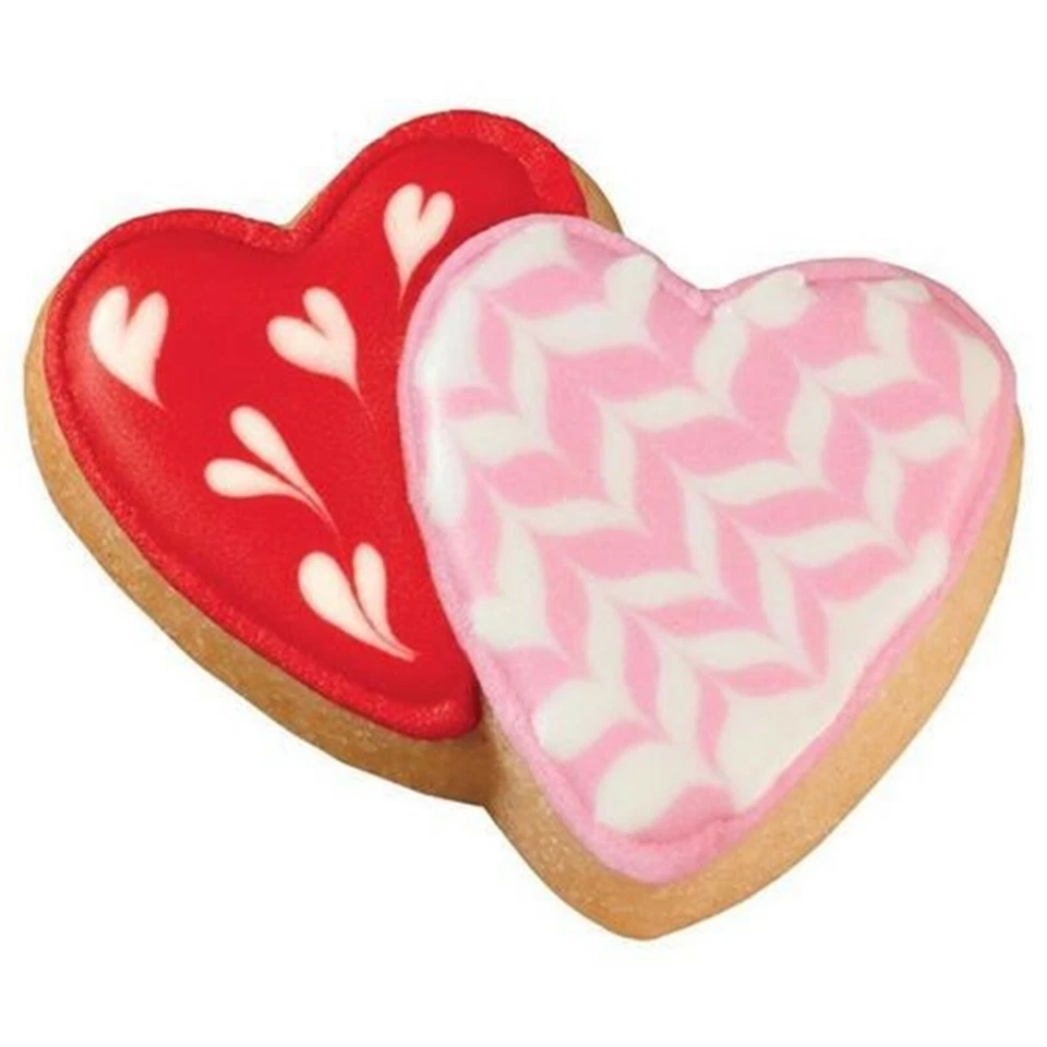 Wilton: Backblech Für Valentinstagskekse 12 Fächer - Herzen - Bild 2 von 4