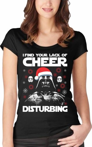 Darth Vader T Shirt Star Wars The Rise of Skywalker Christmas Kids Men Gift Top - Picture 3 of 11