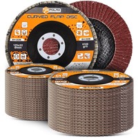 50X FäCherscheibe 125 Mm P120 Schleifscheibe Lamellenscheibe Reinigungsscheibe