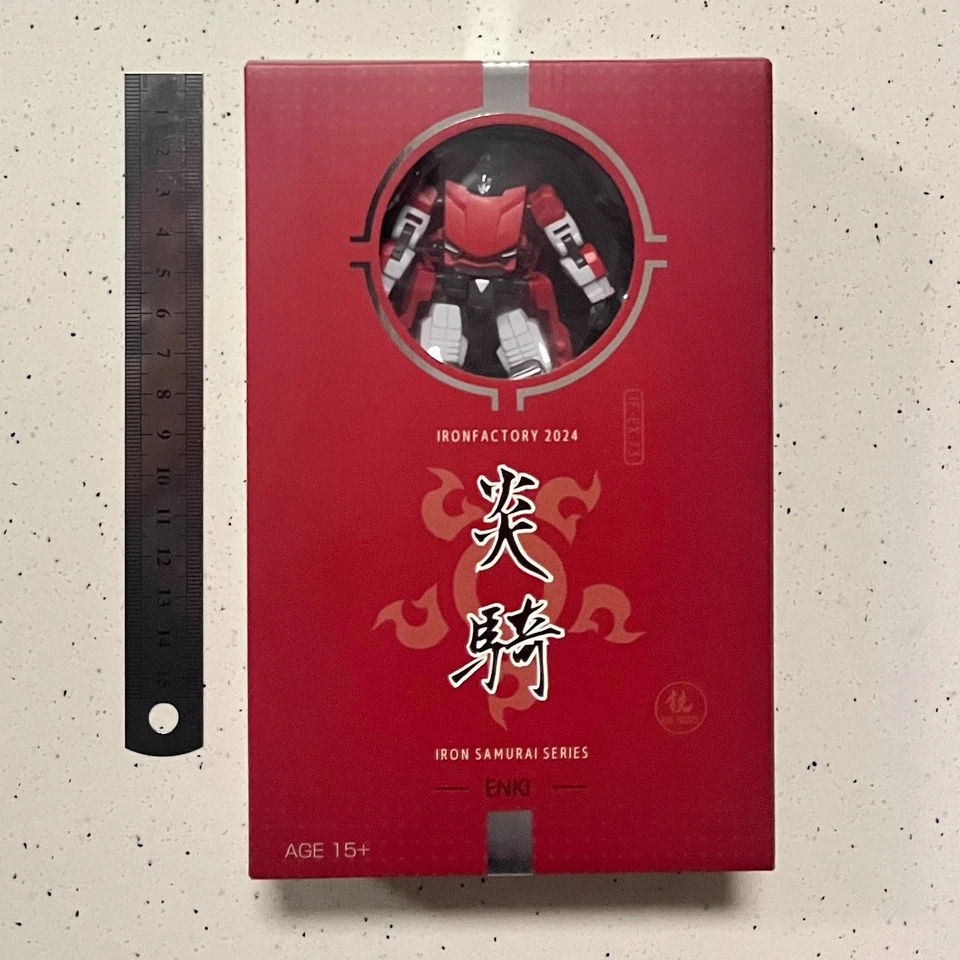 Ironfactory IF EX73 ENKI Sideswipe Mini Mech Modelo Transformable Juguete Foto 2 de 4