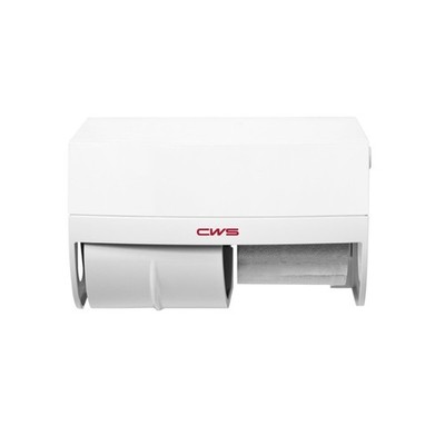 CWS Paradise Toiletpaper Toilettenpapierspender mit Panel weiß Neu