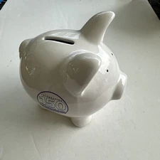 First National Bank Of Mifflintown Pa.  Pig Piggy Bank Approximately 5.25” Long
