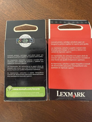 Lexmark 16 & 26 Black & Color Ink Cartridges Genuine New OEM Sealed Box CHEAPEST - Picture 5 of 7