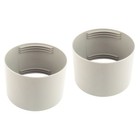 2 Pack Air Conditioning Hose Extension Conditioner Exhaust Connector Coupler