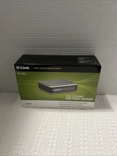 D-Link DP-301U Fast Ethernet USB Printer Server - Wired -