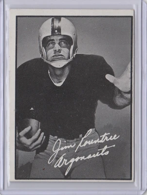 1961 Topps CFL #108 Jim Rountree Ex-Mint  Set Break - Photo 1/2