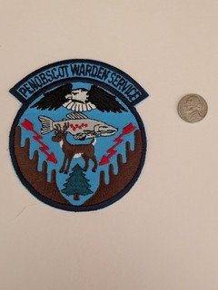 Penobscot Indian Warden Patch Maine