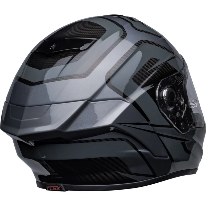 Bell Race Star Flex DLX Labyrinth Black Grey, photo 4 of 8