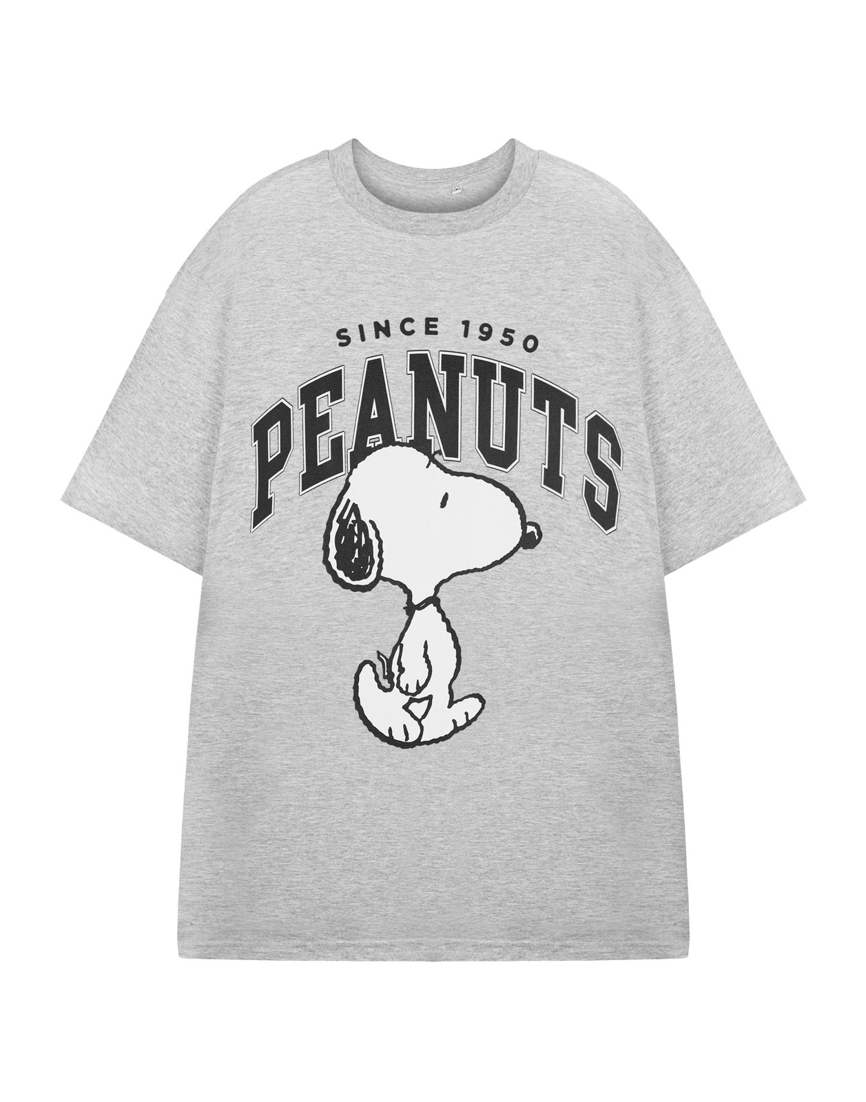 Peanuts Snoopy Grau Since 1950 Kurzärmeliges T-Shirt Männer