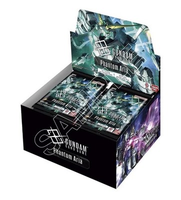 Sealed Phantom Aria Booster Box GD04 Gundam Card Game - NEW SEALED FROM CASE