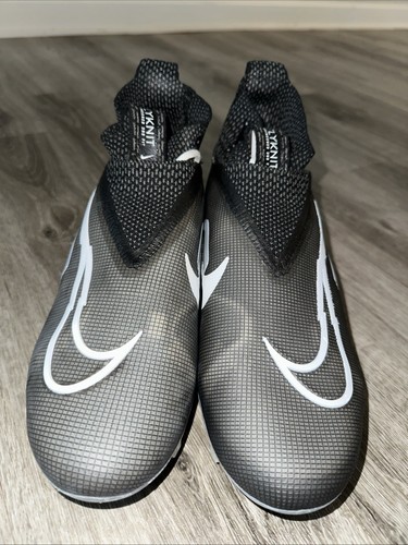 Nike Alpha Menace Elite 3 Flyknit Football Cleats Black CT6648 001 Size 7.5 - Picture 3 of 7