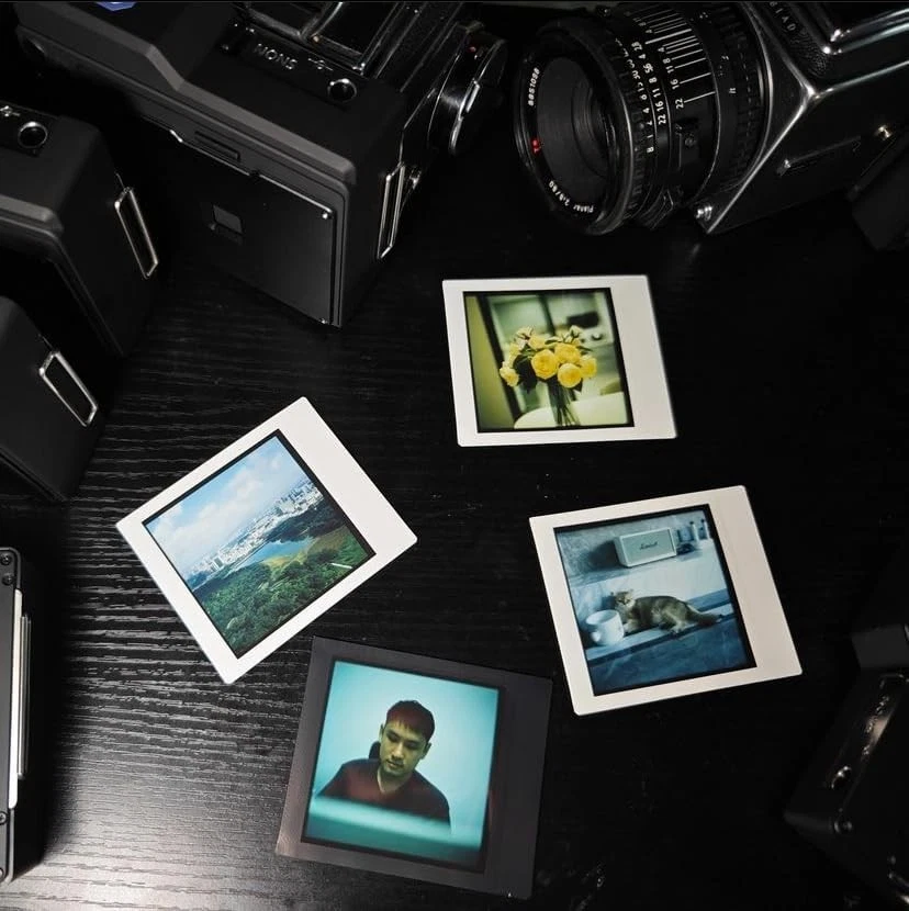 Instant Back - Cámara Instantánea Trasera Compatible con Películas Cuadradas para Hasselblad 5 Foto 2 de 4