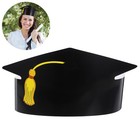  2 PCS Graduation Paper Crowns Party Decoration University Hats DIY Children