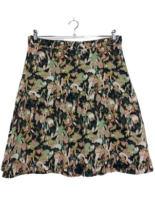 MORE & MORE Minirock Damen Rock Gr. DE 38 türkis-pink-blassgelb Casual-Look - Bild 1 von 4