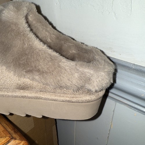 Beige Colour Boot Slippers New From Primark, Size 5/6 - Picture 8 of 10