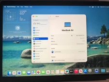 Apple MacBook Air 13.3" M1 Chip 8GB 256GB Gold 2020 A2337 USED Read*  #748