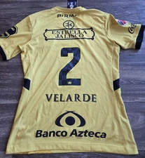 Pirma Monarcas Morelia 18/19 Third Chispa Velarde Match Issued Jersey Sz Small 