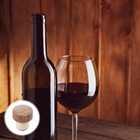 6 Pcs Wine Stoppers Wooden Bottle for Beverage Glass Bottles Saver