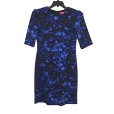 Betsey Johnson Women's Floral Print Dress Blue Size 8
