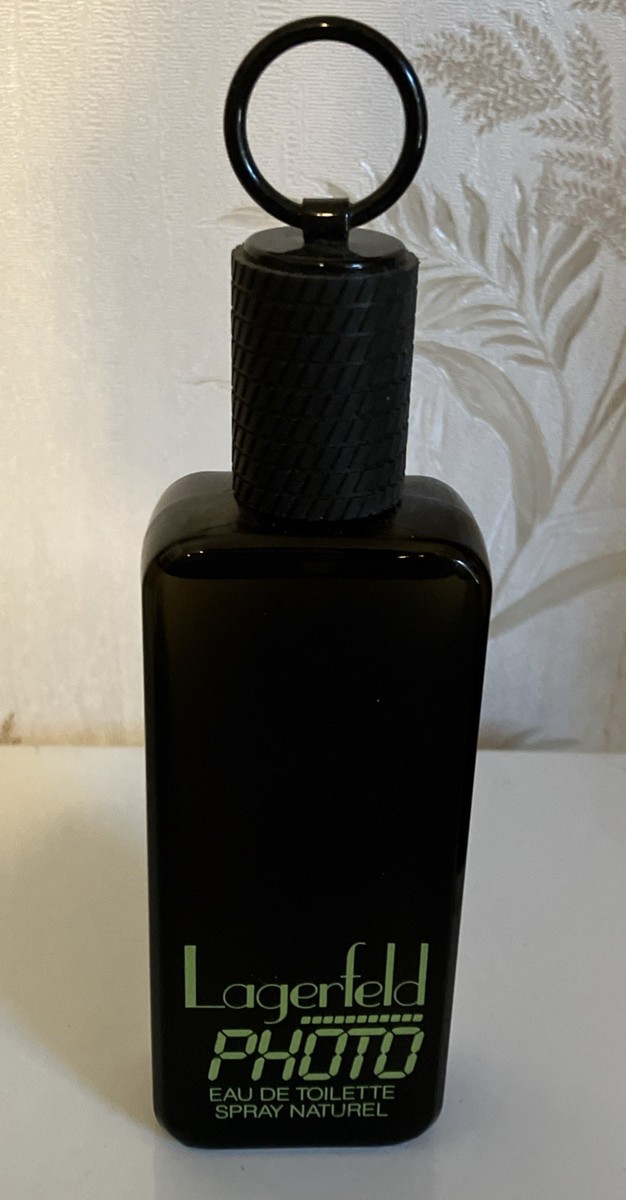 希少ラガーフェルドフォトオードトワレ125mlスプレー Vintage 1990's LAGERFELD PHOTO Eau de Toilette Spray Naturel