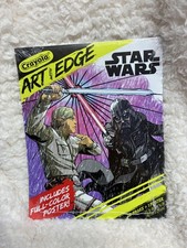 Crayola Art With Edge Star Wars Coloring Book 28 Pages  Poster Made in USA